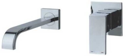 wall hung bathroom taps